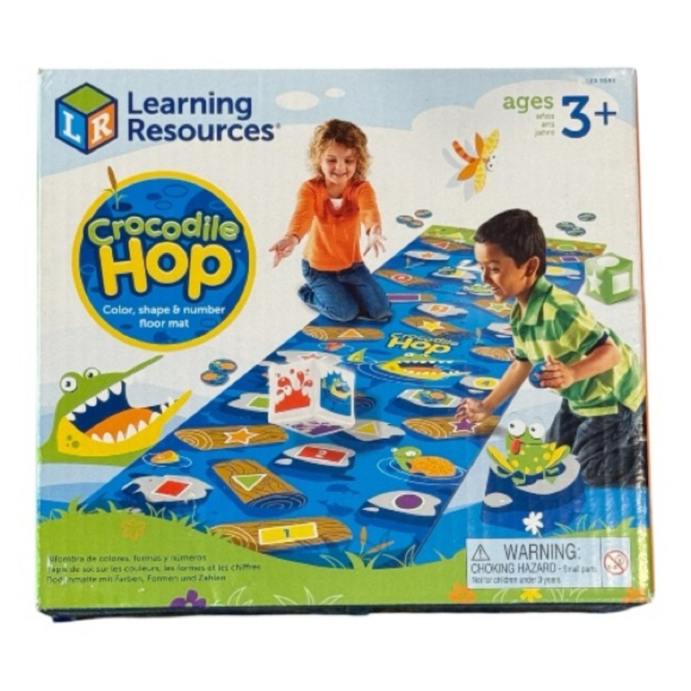 Learning Resources Crocodile Hop Floor Game